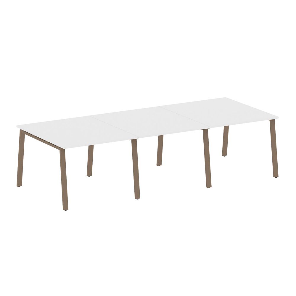 Переговорный стол (3 столешницы) на А-образном м/к