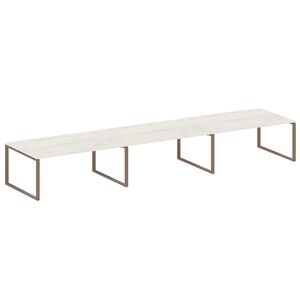 Переговорный стол (3 столешницы) на О-образном м/к