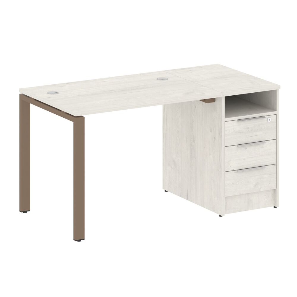 Рабочая станция с опорной тумбой