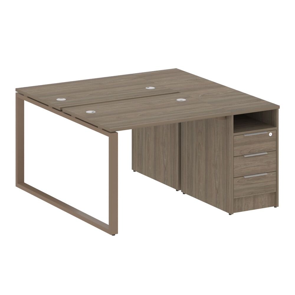 Рабочая станция на О-образном м/к с опорной тумбой