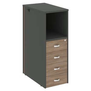 Onix Тумба 4 ящика проходная, средняя