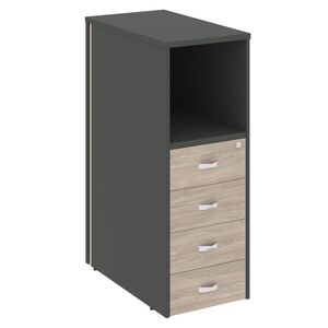 Onix Тумба 4 ящика завершающая, левая