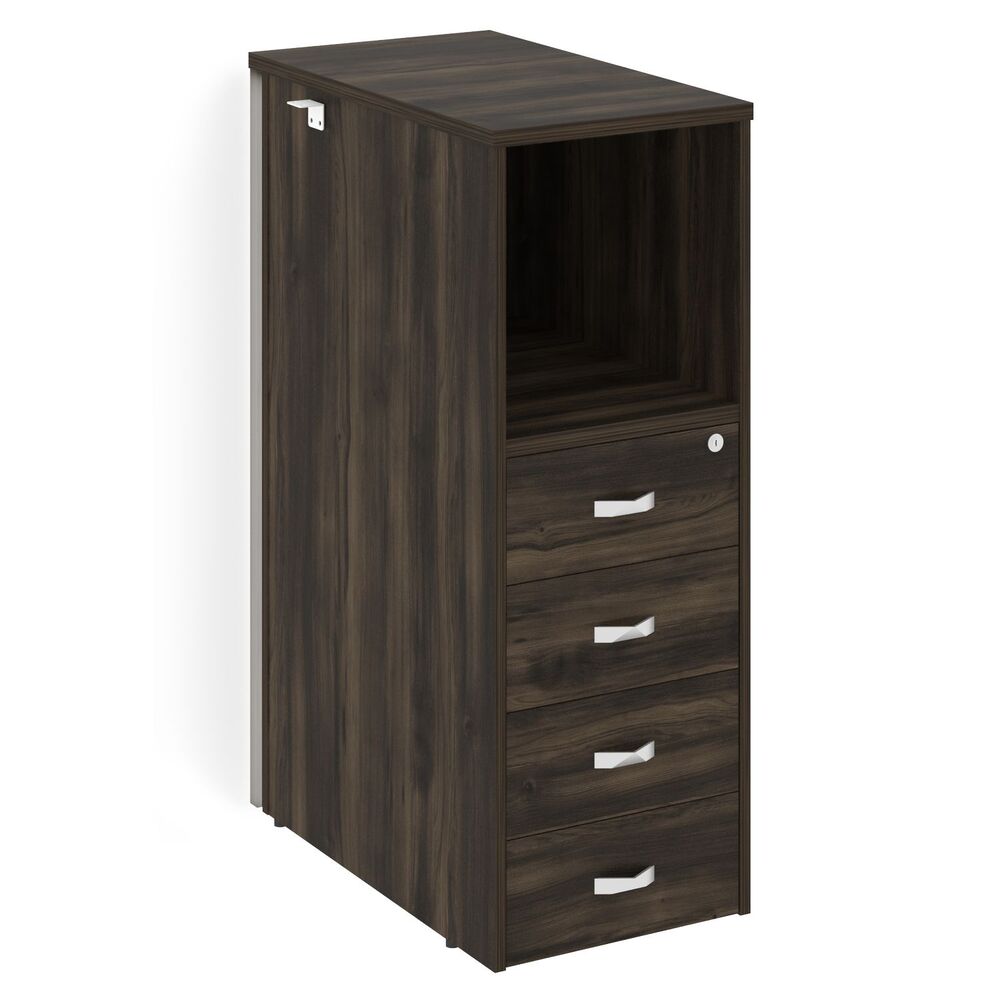 Onix Тумба с подсветкой 4 ящика завершающая, правая