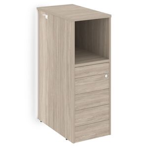 Onix Тумба с подсветкой 5 ящиков TIP-ON завершающая, правая