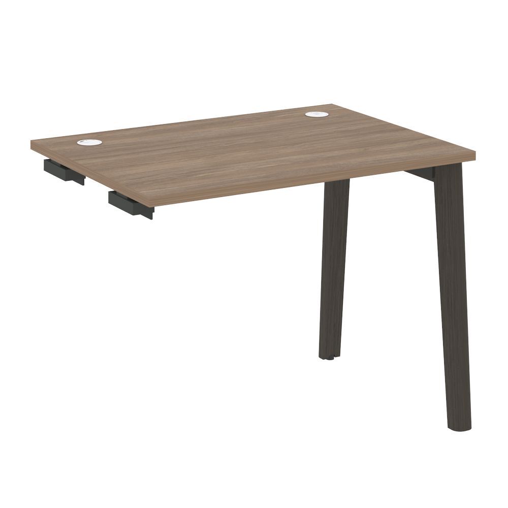 Стол-приставка к опорным элементам (опоры - массив дерева)