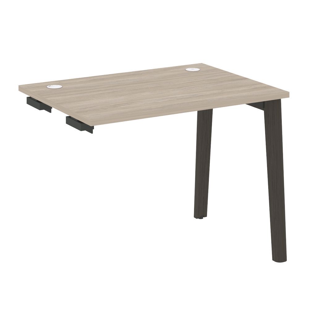 Стол-приставка к опорным элементам (опоры - массив дерева)