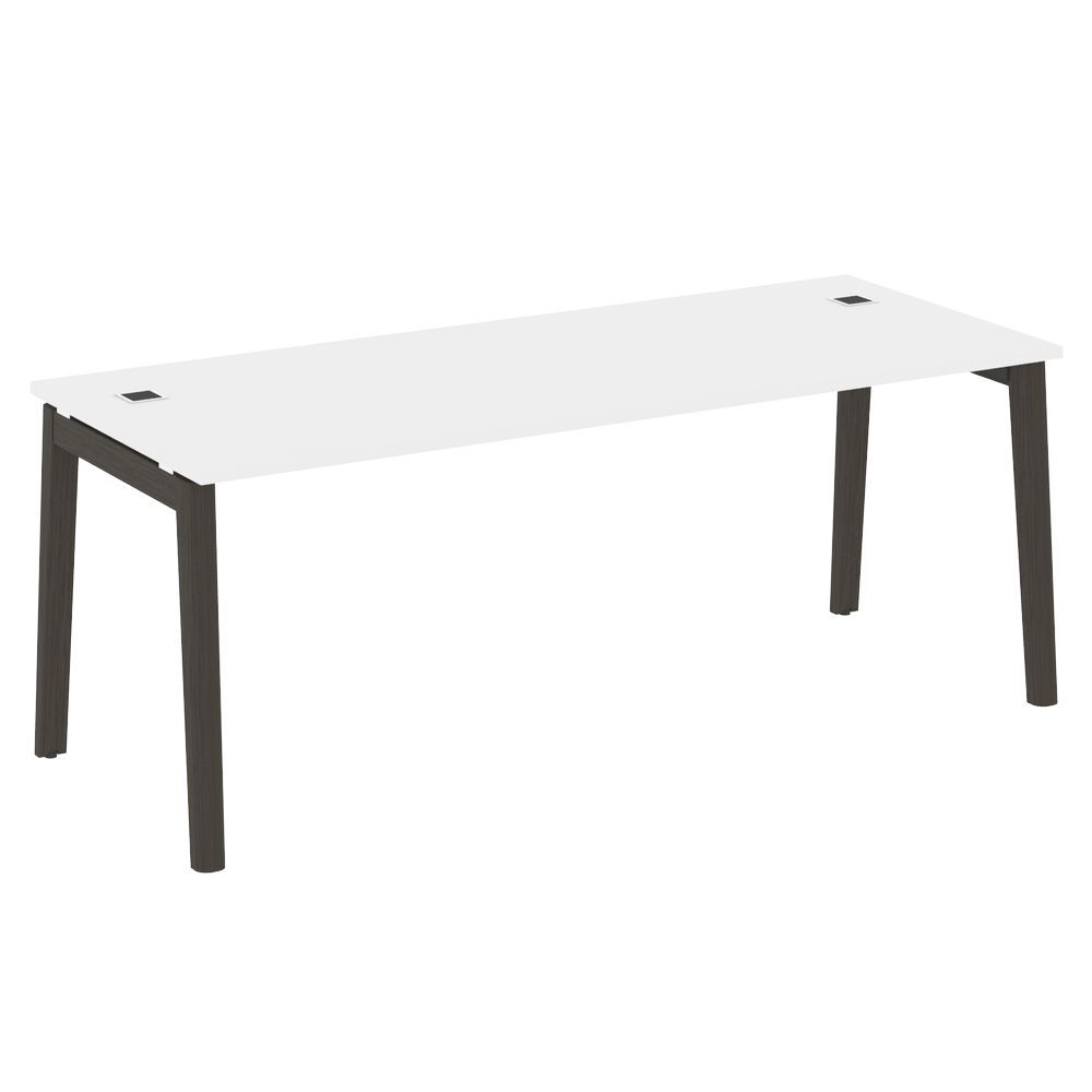 Стол рабочий руководителя (опоры - массив дерева)