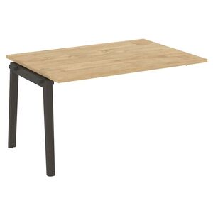 Проходной наборный элемент переговорного стола (опоры - массив дерева)