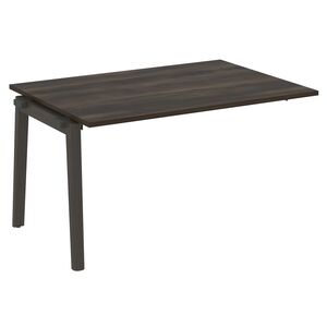 Проходной наборный элемент переговорного стола (опоры - массив дерева)