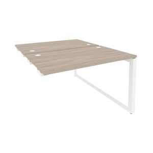 Стол-приставка двойной на О-образном м/к к опорным элементам