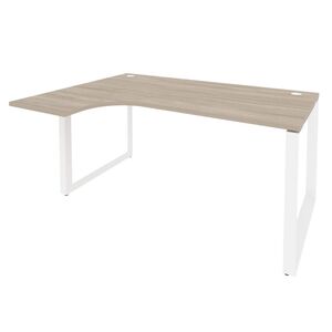 Стол эргономичный левый на О-образном м/к