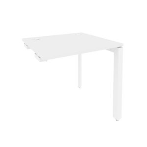 Стол-приставка на П-образном м/к к опорным элементам