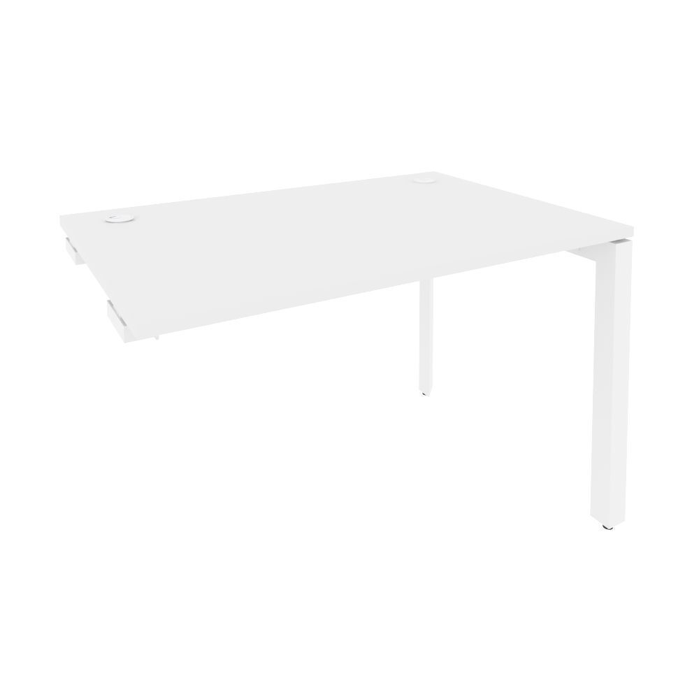 Стол-приставка на П-образном м/к к опорным элементам