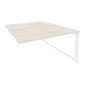 Стол-приставка двойной на О-образном м/к к опорным элементам