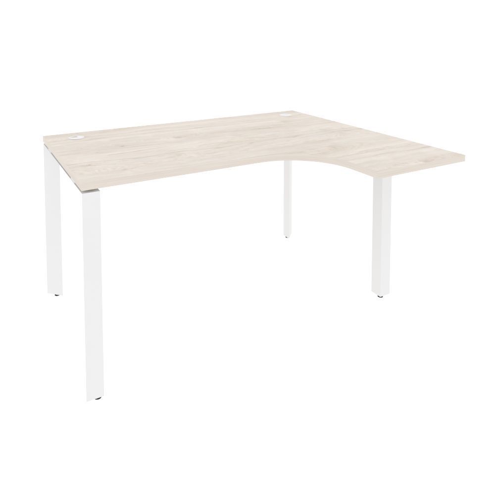 Стол эргономичный правый на П-образном м/к