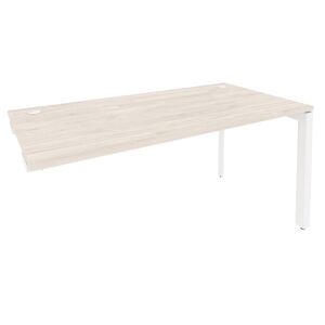 Стол-приставка на П-образном м/к к опорным элементам