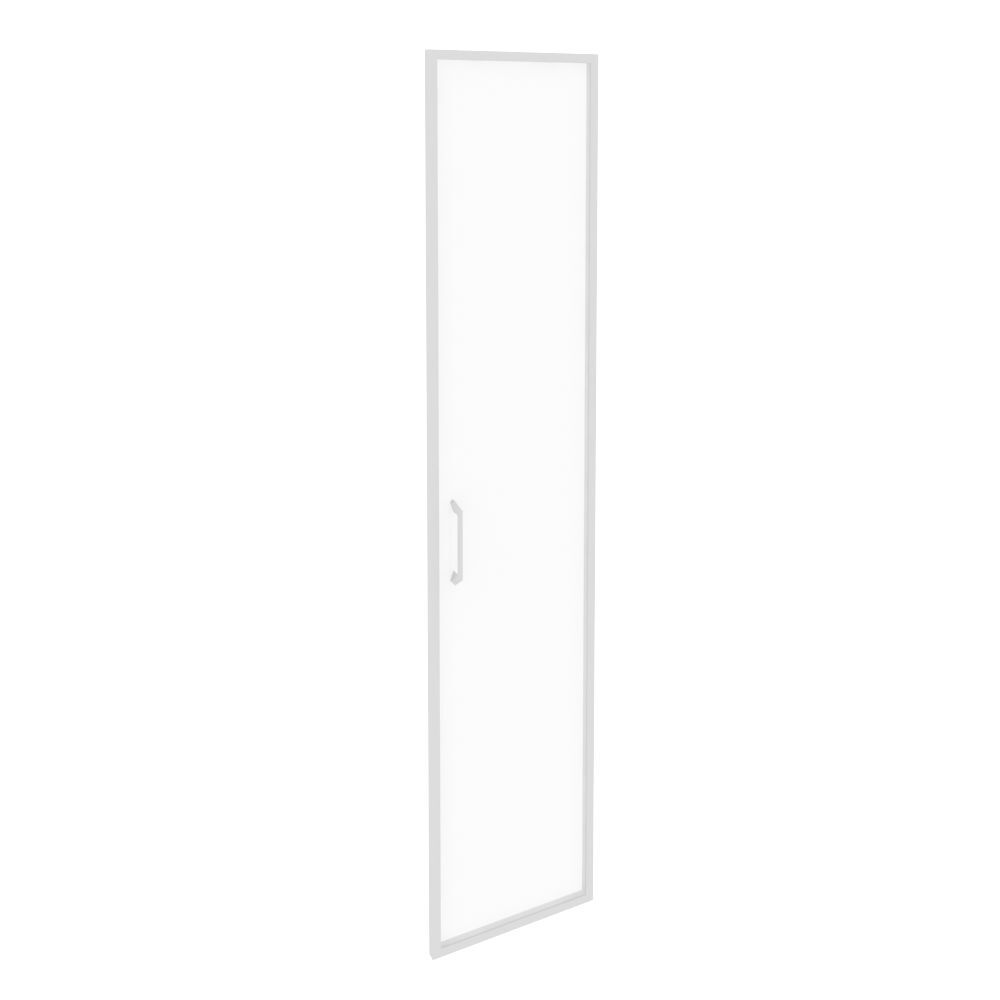 Фасад стекло в раме высокий правый