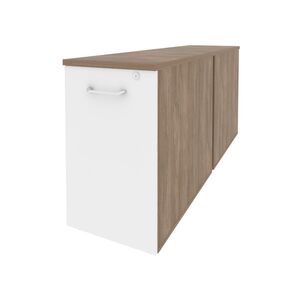 Тумба двойная низкая выдвижная приставная / опорная