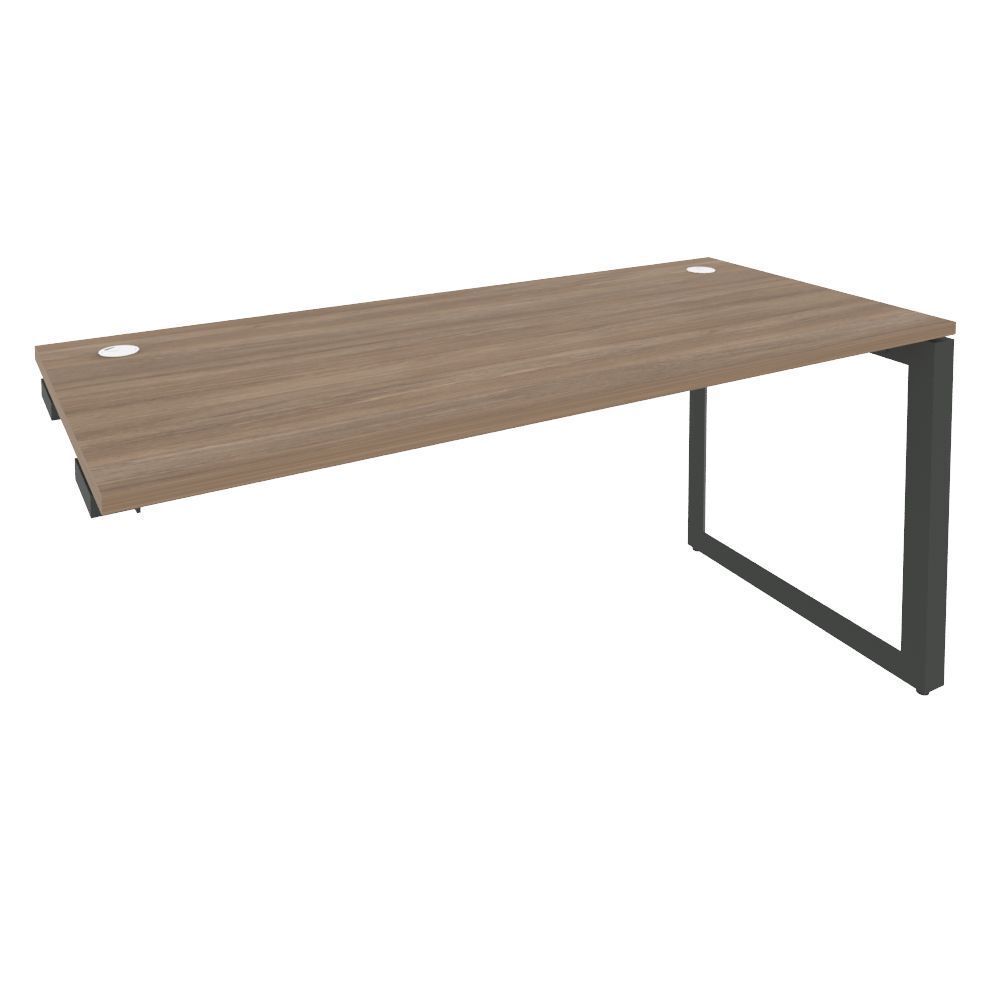 Стол-приставка на О-образном м/к к опорным элементам