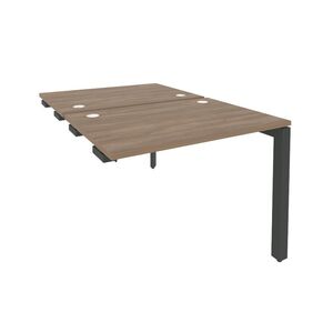 Стол-приставка двойной на П-образном м/к к опорным элем.