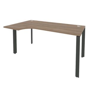 Стол эргономичный левый на П-образном м/к