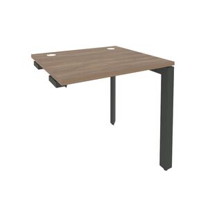 Стол-приставка на П-образном м/к к опорным элементам