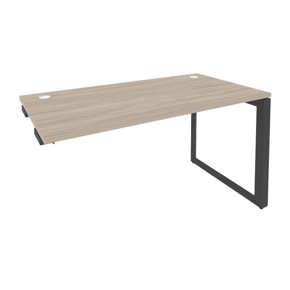 Стол-приставка на О-образном м/к к опорным элементам