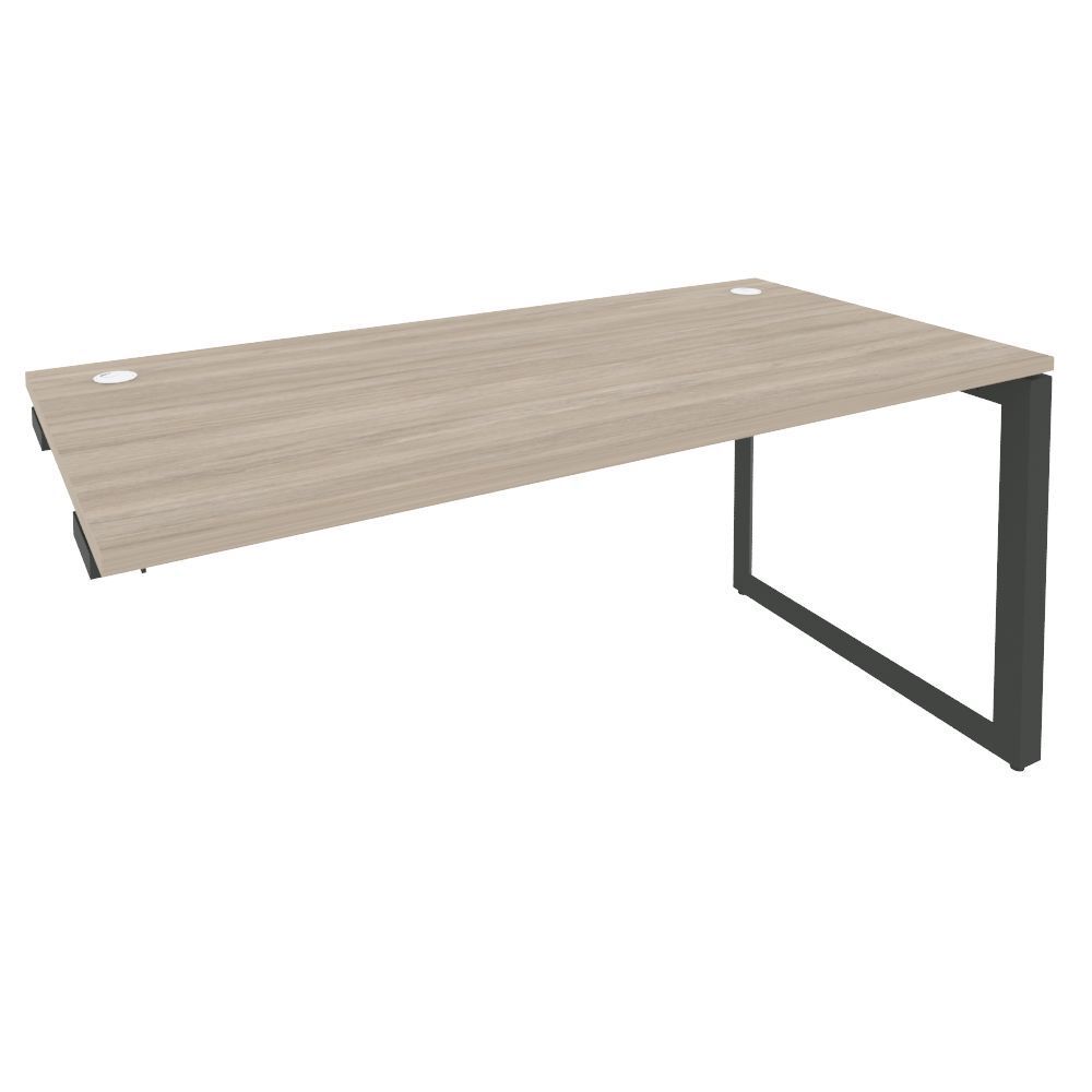 Стол-приставка на О-образном м/к к опорным элементам