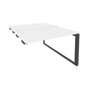 Стол-приставка двойной на О-образном м/к к опорным элементам