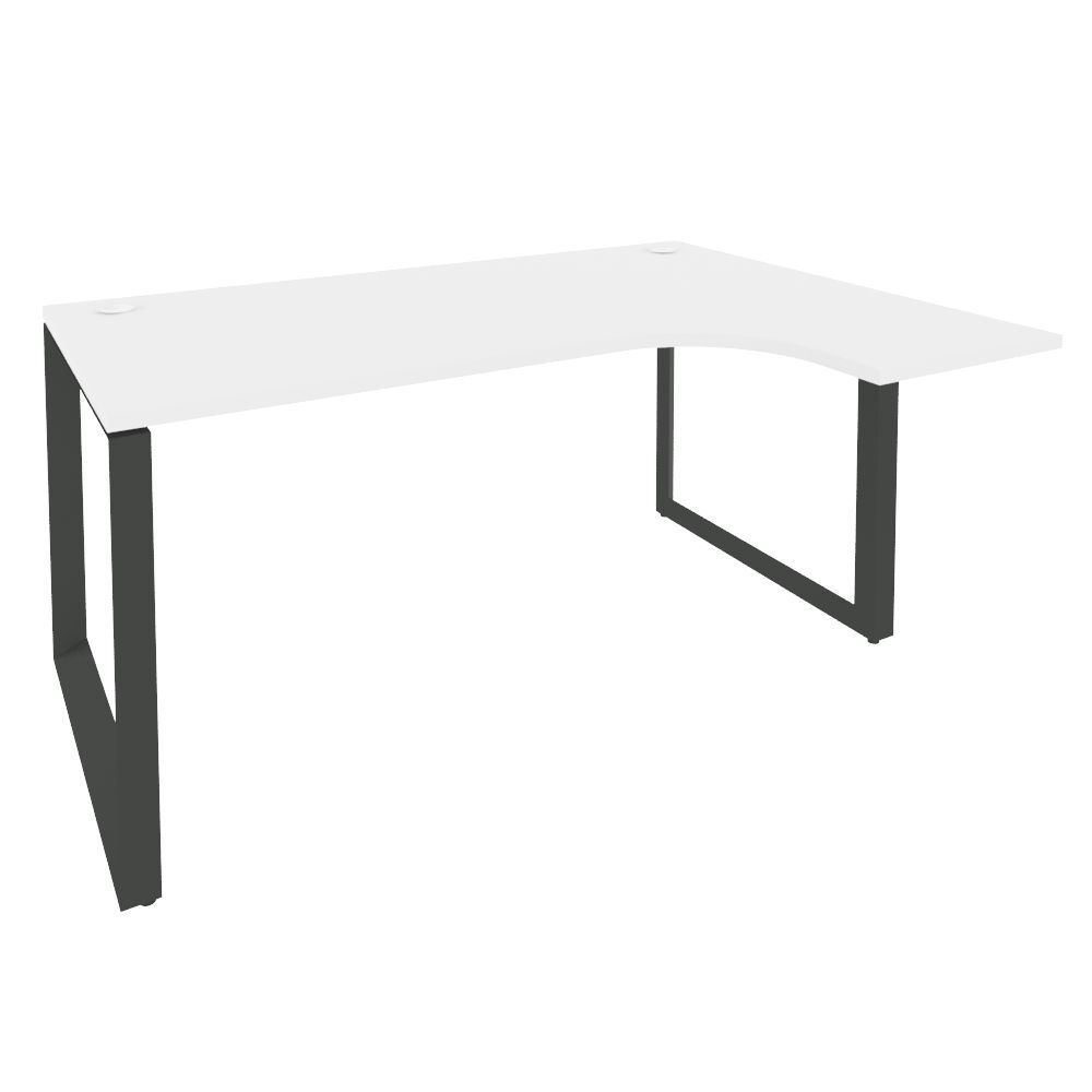 Стол эргономичный правый на О-образном м/к