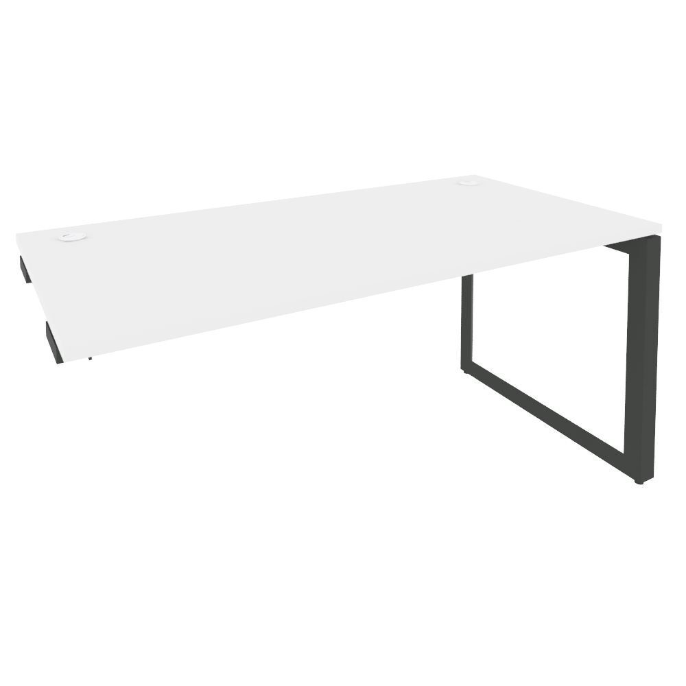 Стол-приставка на О-образном м/к к опорным элементам