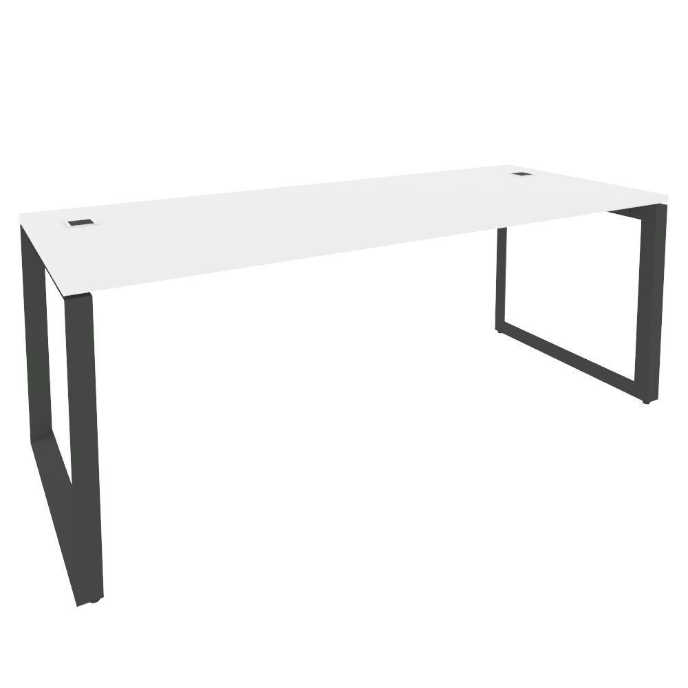 Стол рабочий руководителя на О-образном м/к