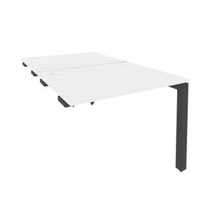 Стол-приставка двойной на П-образном м/к к опорным элем.