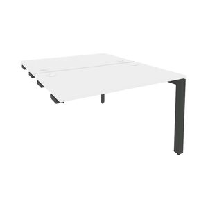 Стол-приставка двойной на П-образном м/к к опорным элем.