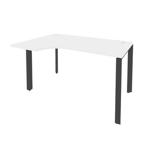 Стол эргономичный левый на П-образном м/к