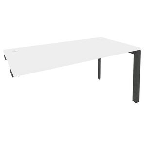 Стол-приставка на П-образном м/к к опорным элементам