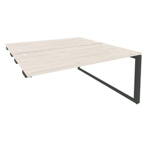 Стол-приставка двойной на О-образном м/к к опорным элементам