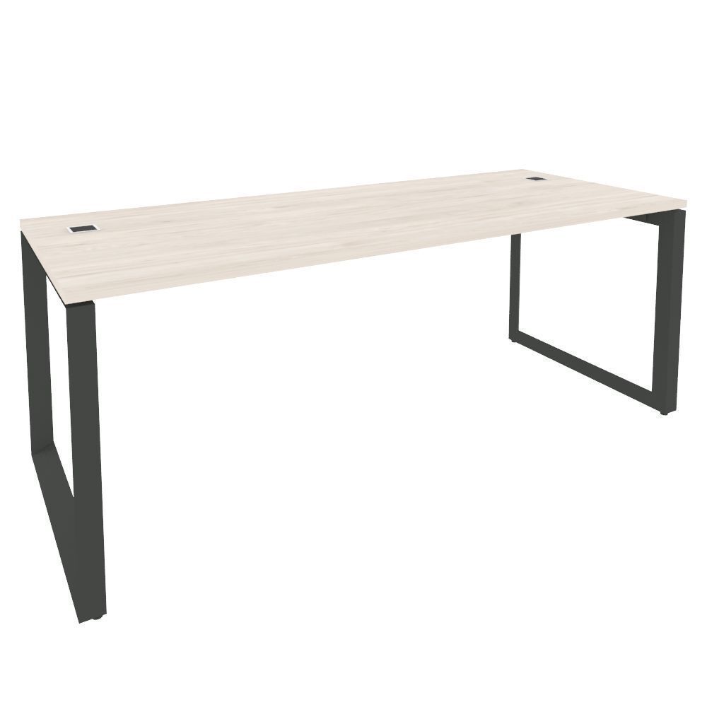 Стол рабочий руководителя на О-образном м/к