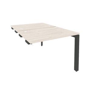 Стол-приставка двойной на П-образном м/к к опорным элем.