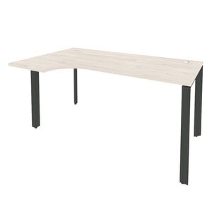 Стол эргономичный левый на П-образном м/к