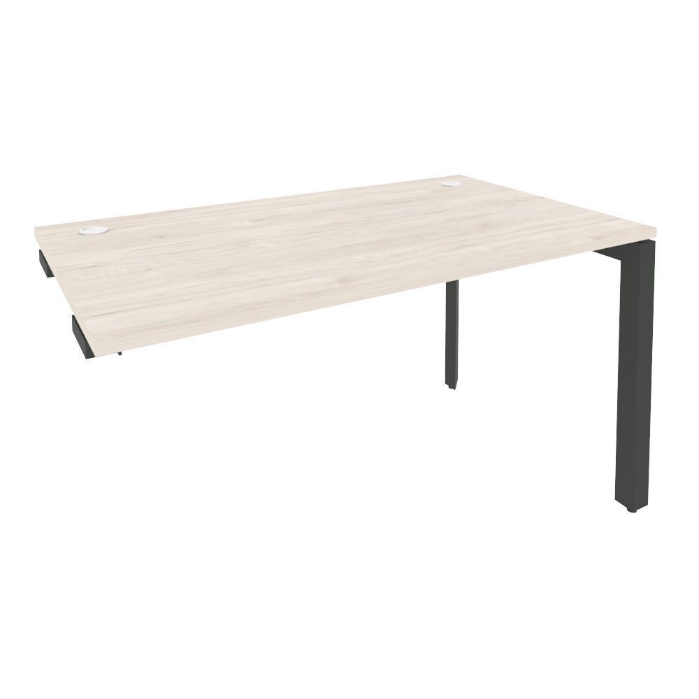 Стол-приставка на П-образном м/к к опорным элементам