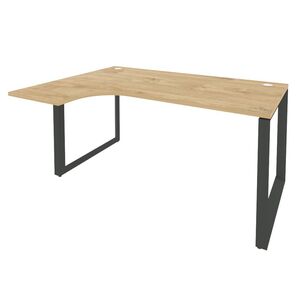 Стол эргономичный левый на О-образном м/к