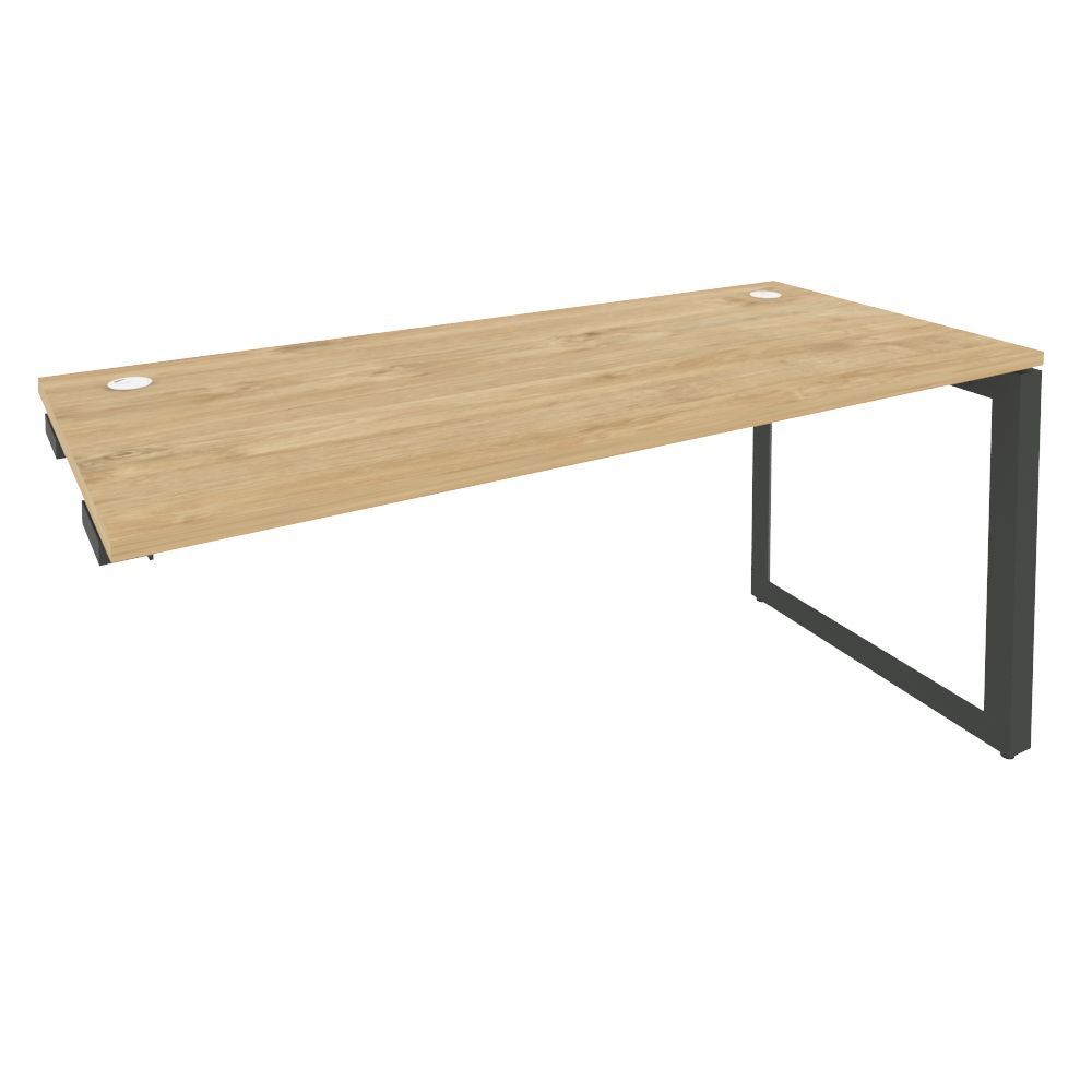 Стол-приставка на О-образном м/к к опорным элементам