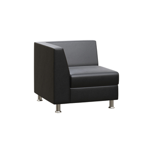 Секция с подлокотником одноместная правая