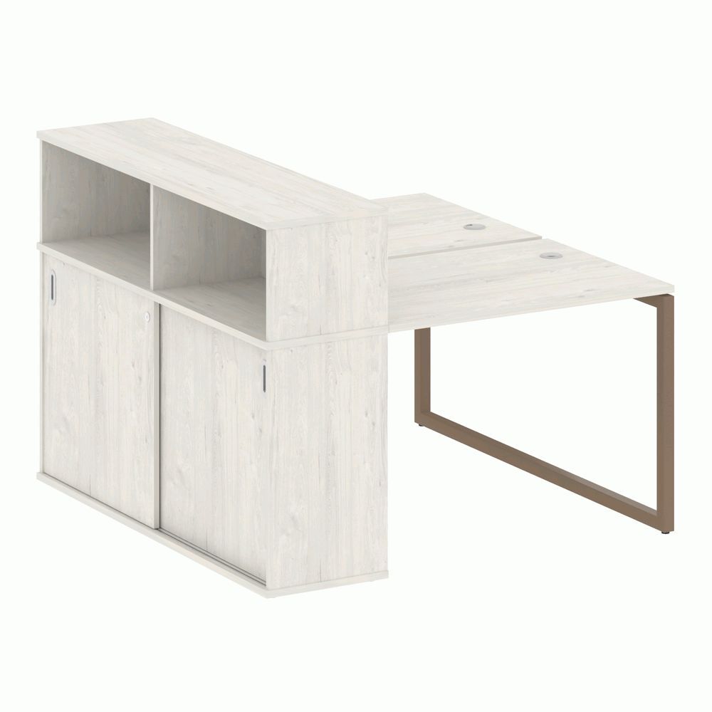 Р. ст. с шкафом-купе на О-образном м/к