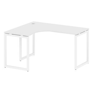 Стол криволинейный левый на О-образном м/к