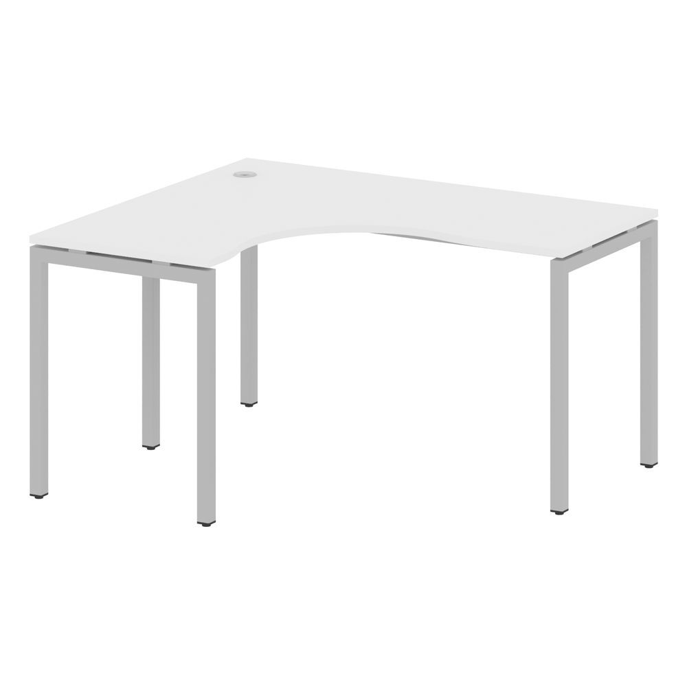 Стол криволинейный левый на П-образном м/к