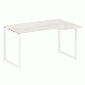 Стол криволинейный правый на О-образном м/к