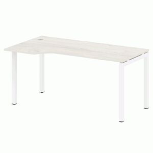 Стол криволинейный левый на П-образном м/к