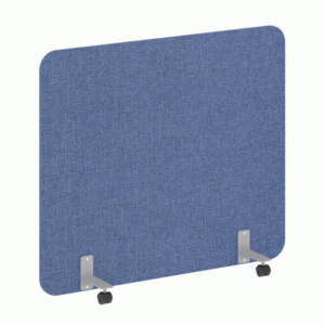 Перегородка на металлических опорах, на роликах